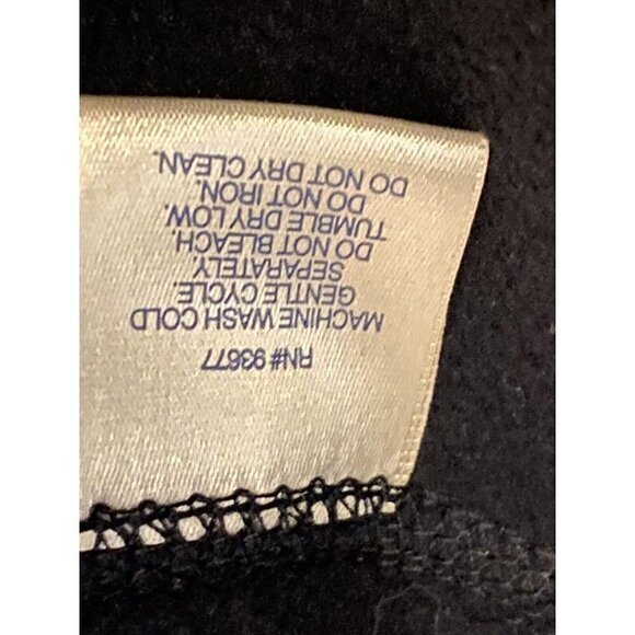 St John’s Bay Windproof Fleece Vest XL Black New - Picture 6 of 9